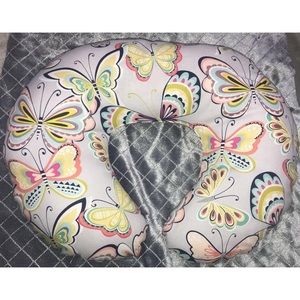 Homemade tummy time boppy